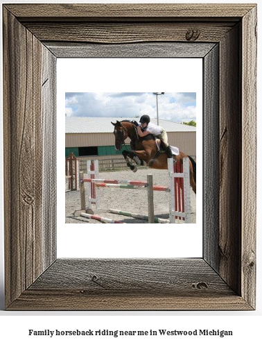 family horseback riding near me in Westwood, Michigan